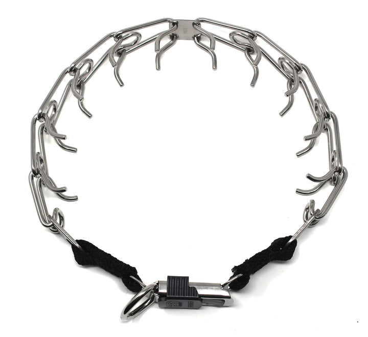 Herm Sprenger Stainless Steel Prong Dog Training Collar with Quick Release Buckle Ultra-Plus Pet Pinch Collar No-Pull Collar for Dogs Made in Germany 3.2mm x 20in Medium