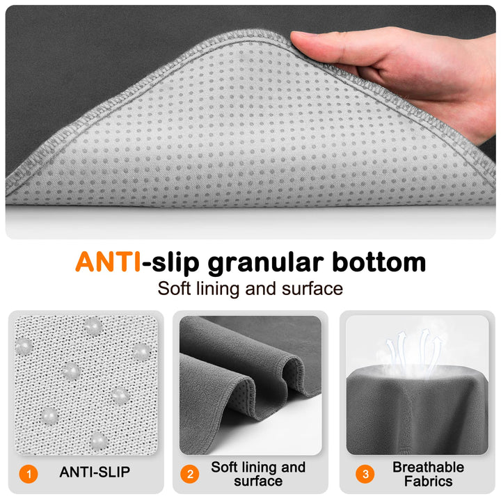 Washable Pee Pads for Dogs 65x48/72x72 Reusable Dog Pads Extra Large Upgrade Non-Slip Puppy Pad Heavy Absorbency Puppy Pee Pads Quick Dry Whelping Waterproof Pads for Dog Playpen/Crate