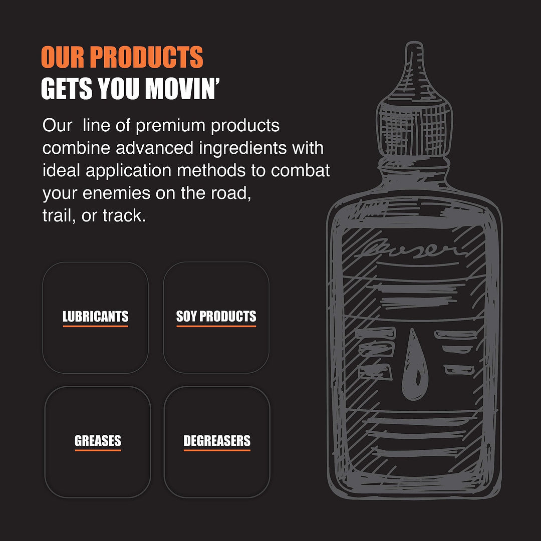 TF21010 Superior Lubricant with Drip Bottle- 2 oz , Black/Red