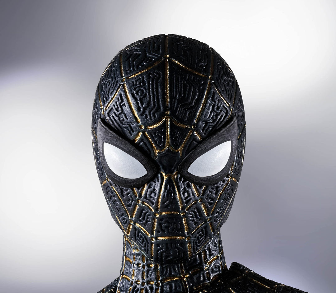 - Spider-Man: No Way Home - Spider-Man (Black & Gold Suit), Bandai Spirits S.H.Figuarts Action Figure