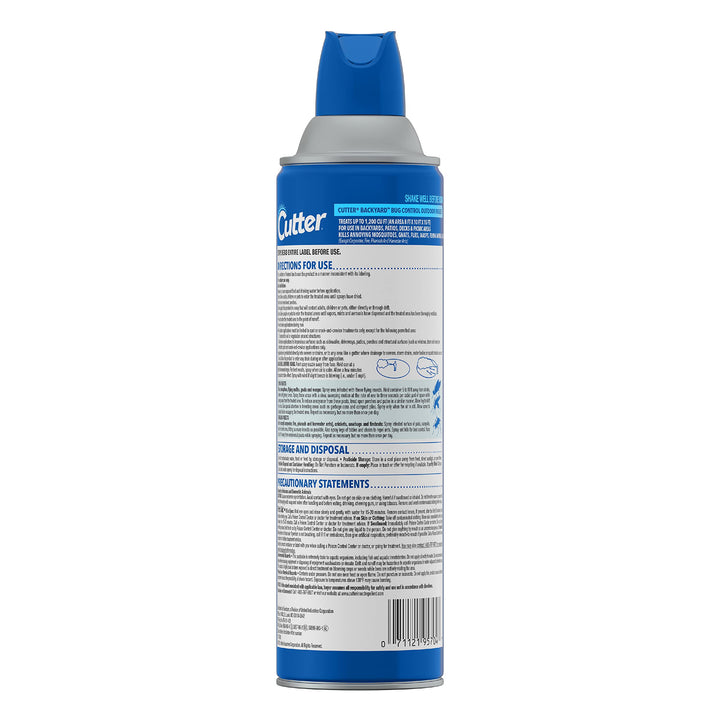 Cutter HG-95704 16-Ounce Bug Free Backyard Outdoor Fogger, Case Pack of 1