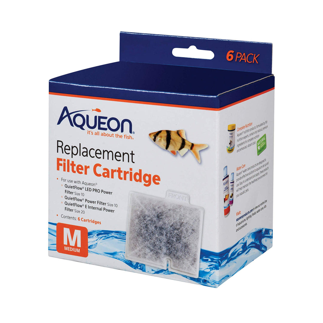 Replacement Filter Cartridges Medium - 6 pack