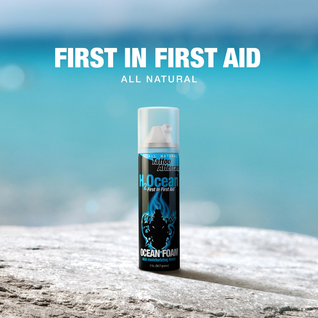 Ocean Foam Tattoo Aftercare, 2 Ounce