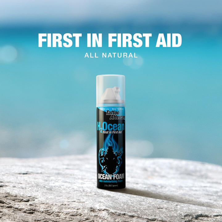 Ocean Foam Tattoo Aftercare, 2 Ounce