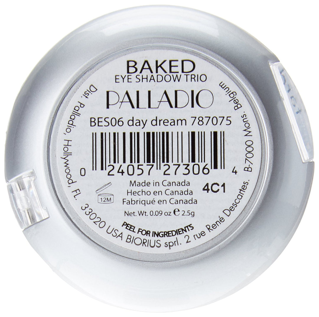 Day Dream : Cosmetic Baked Eyeshadow Trio, Day Dream, 0.09 Ounce
