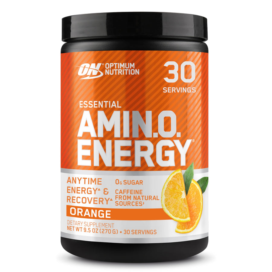 Amino Energy - Pre Workout with Green Tea, BCAA, Amino Acids, Keto Friendly, Green Coffee Extract, Energy Powder - Orange Cooler, 30 Servings (Packaging May Vary)