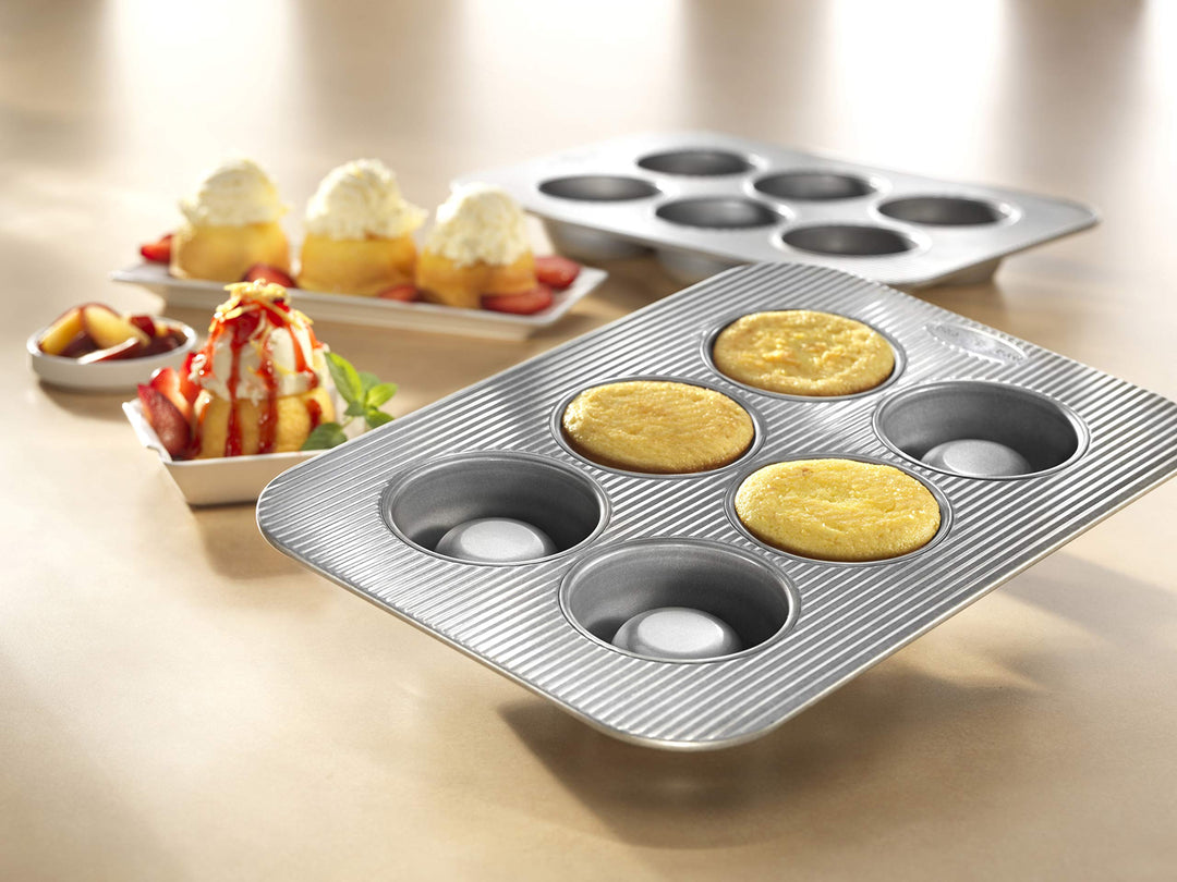 Brownie Bowl Dessert Pan, 6 Cup, Aluminized Steel