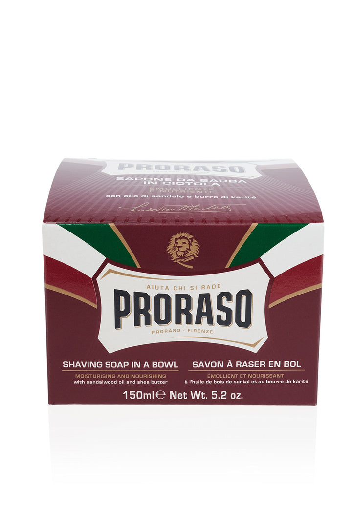 Shaving Soap in a Bowl, Moisturizing and Nourishing for Coarse Beards, 5.2 Oz