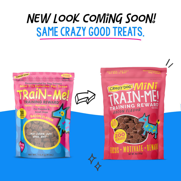 Train-Me! Training Reward Mini Dog Treats 4 Ounce (Pack of 1)