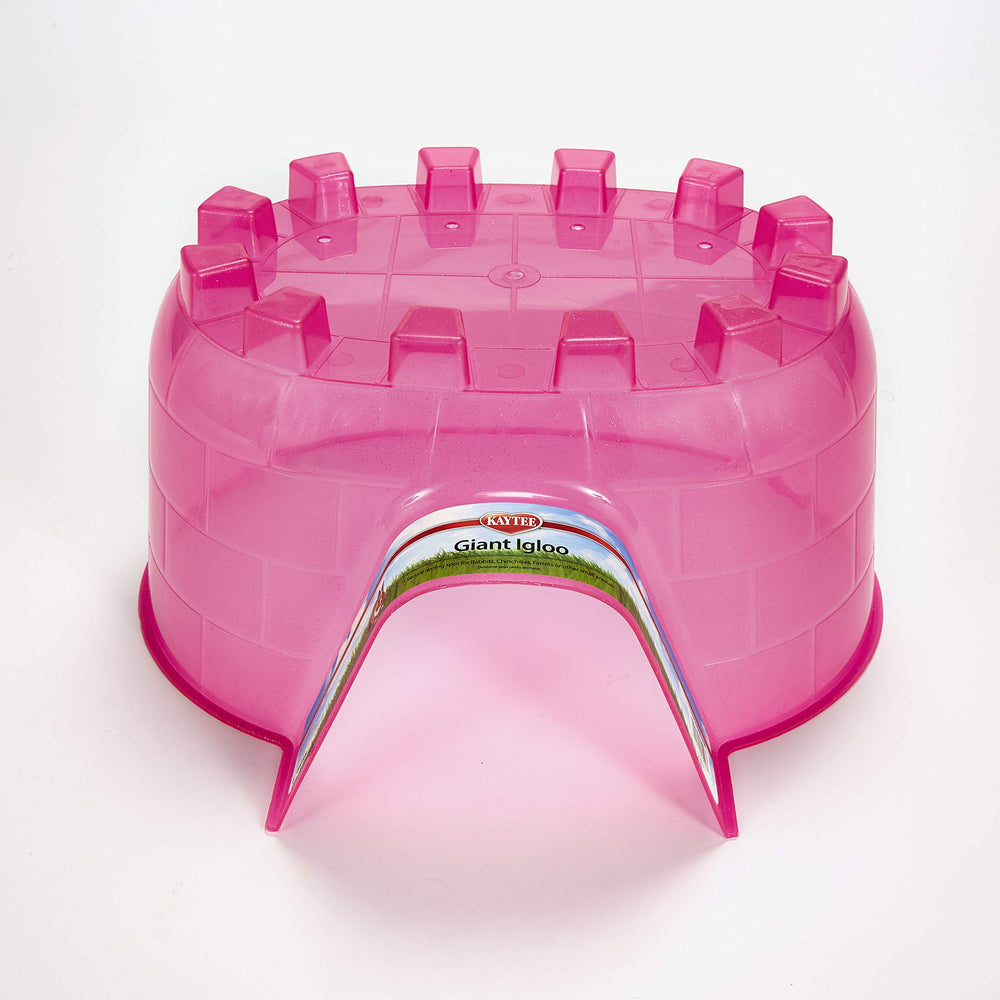 Igloo Habitat Hideout For Pet Rabbits, Ferrets, Guinea Pigs, and Other Small Animals, Giant