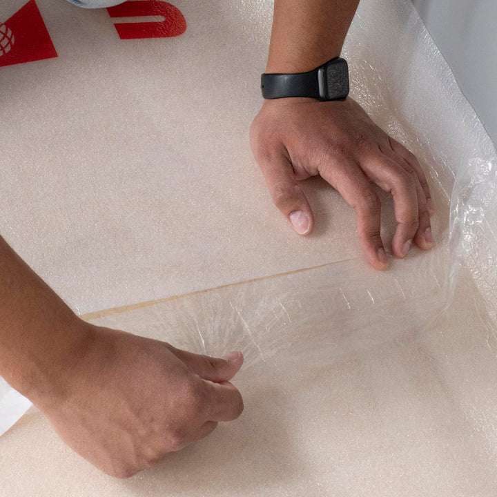 70-025 Unison 2-In-1 Underlayment, For Laminate And Wood Floors, Blocks Moisture, Cushions, 100 Sq. Foot Roll