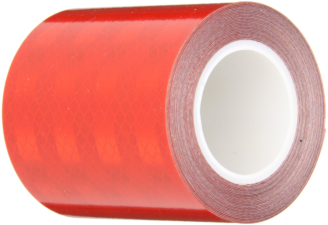 3M 3432 Red Micro Prismatic Sheeting Reflective Tape – 3 in. X 15 ft. Non Metalized Adhesive Tape Roll. Safety Tape