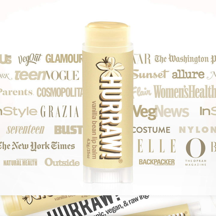 Hurraw Balm Bean Vanilla Lip Balm