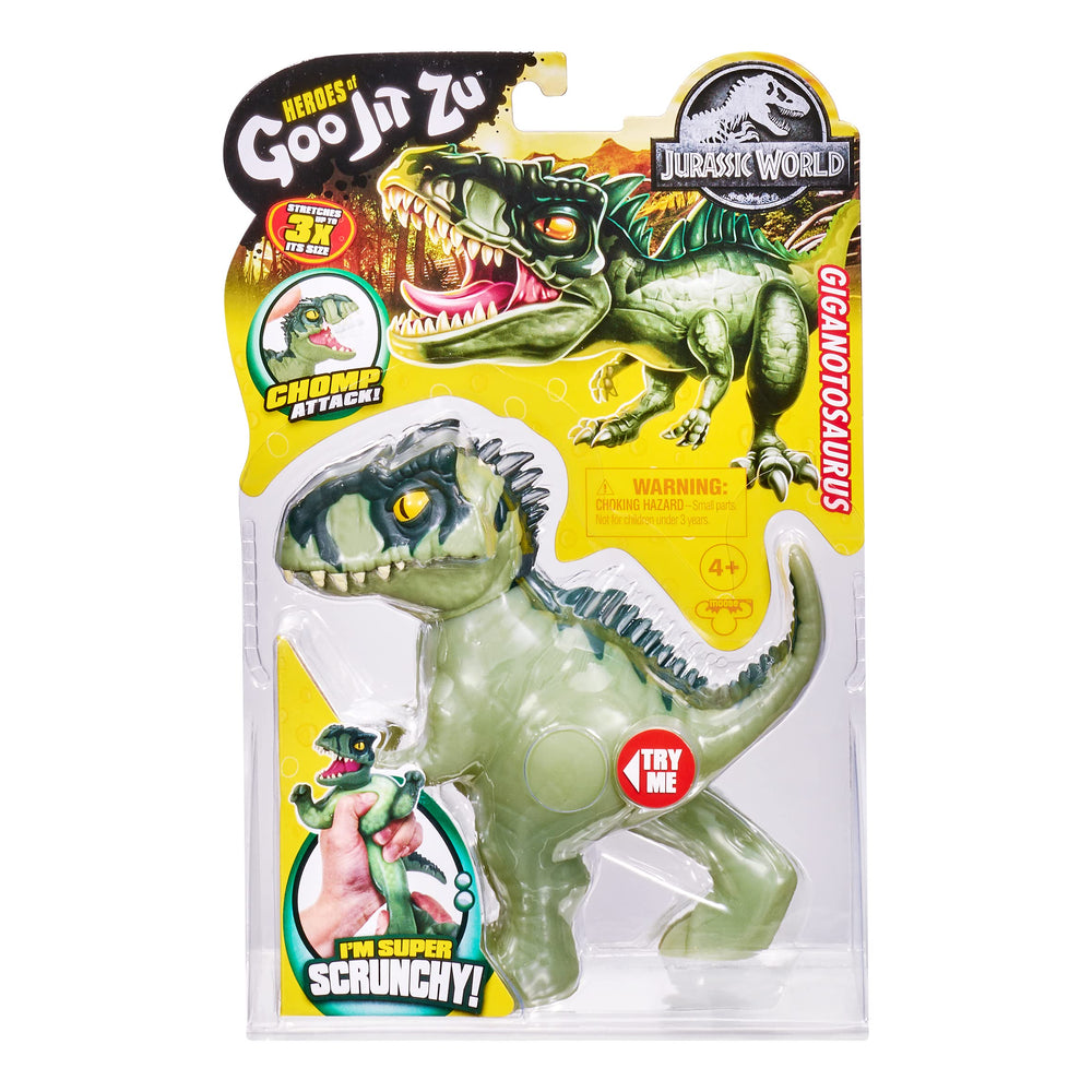 - Licensed Jurassic World - Chomp Attack - Stretch Giganotosaurus