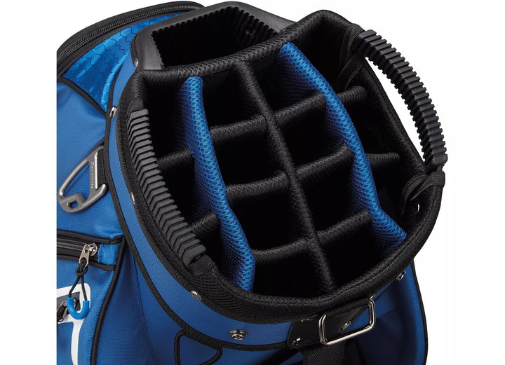 Select ST Cart Bag, Black/Slate, 14-way top