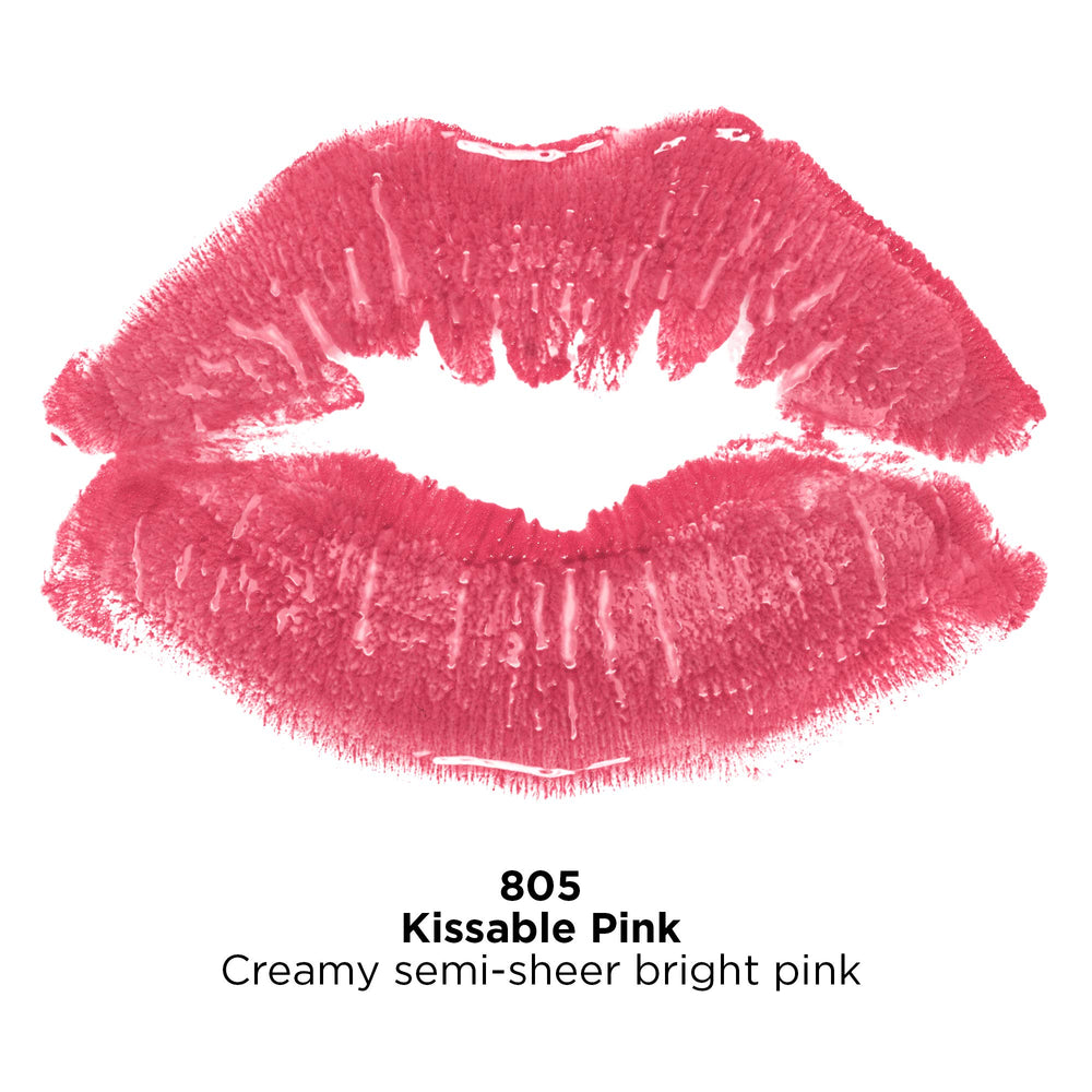 Super Lustrous Cream Finish Lipstick (Shine ~ Kissable Pink 805)