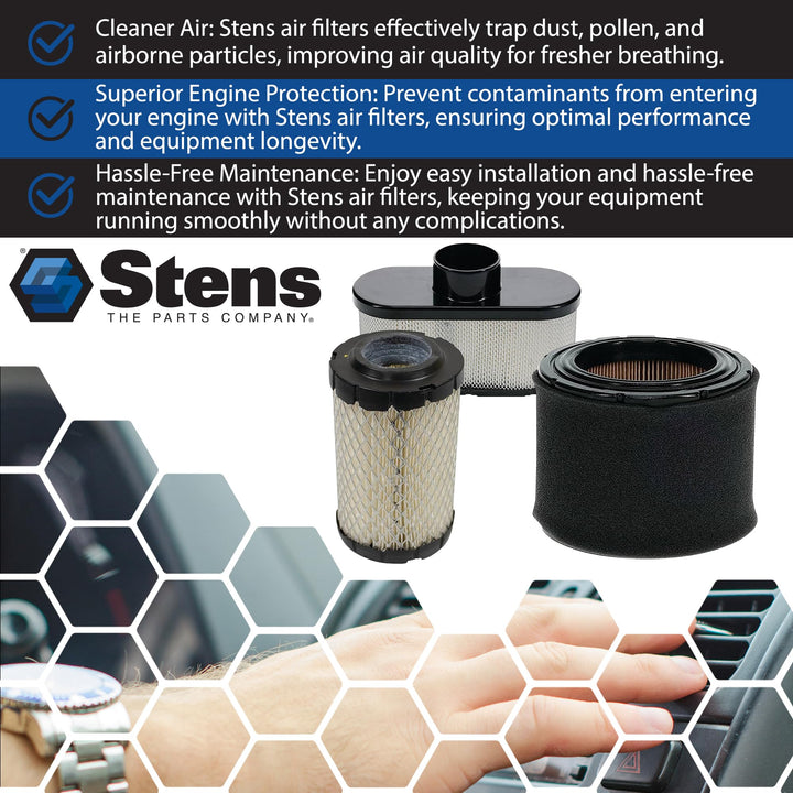Air Filter Combo / Honda 17210-ZJ1-842 (102-164)