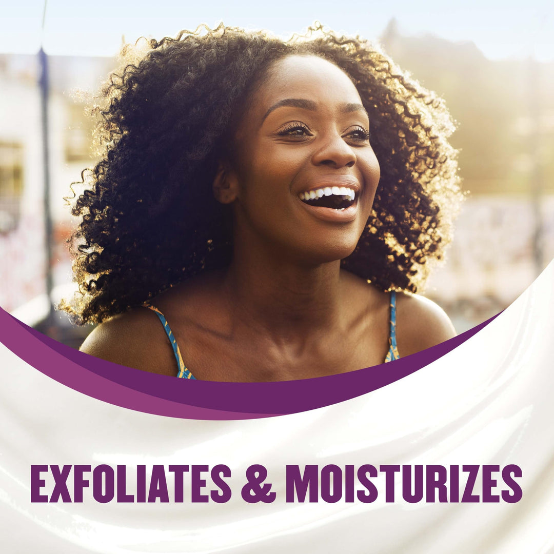 Cocoa Butter Glow Daily Hydrating Lotion with Shea Butter, Cocoa Butter & Coconut Oil, Exfoliating Moisturizer for Dry Skin, 14 oz.