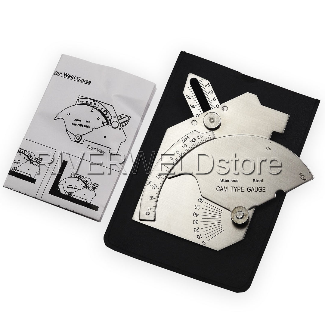 Bridge Cam Gage Test Ulnar Welding Inspection Gauge Checks Depth of Undercut and Pitting Fillet Weld Throat Size and Length Angle of Preparation Misalignment
