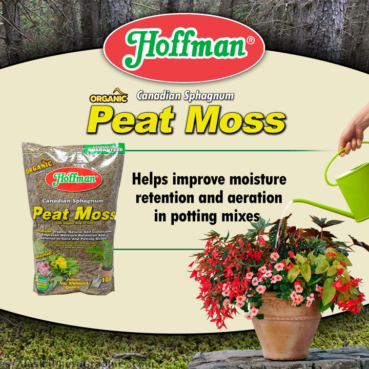 15503 Canadian Sphagnum Peat Moss, 10 Quarts