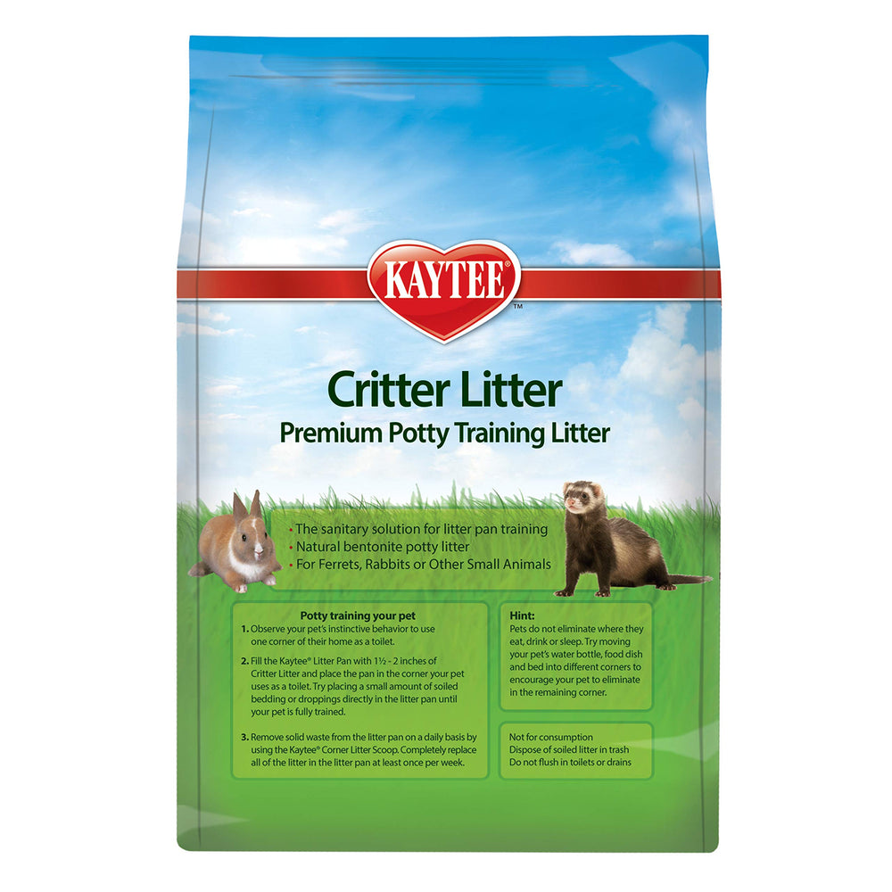 Premium Potty Training Critter Litter for Pet Ferrets, Rabbits & Other Small Animals, 4-Pound