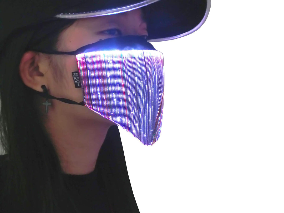 ™ L.E.D. Light Up Face Masks - Reusable & Adjustable