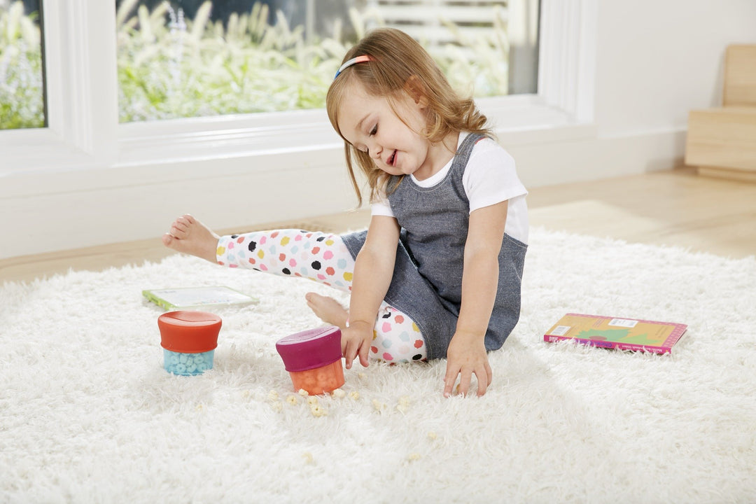 SNUG Lid with Snack Cups, Pink