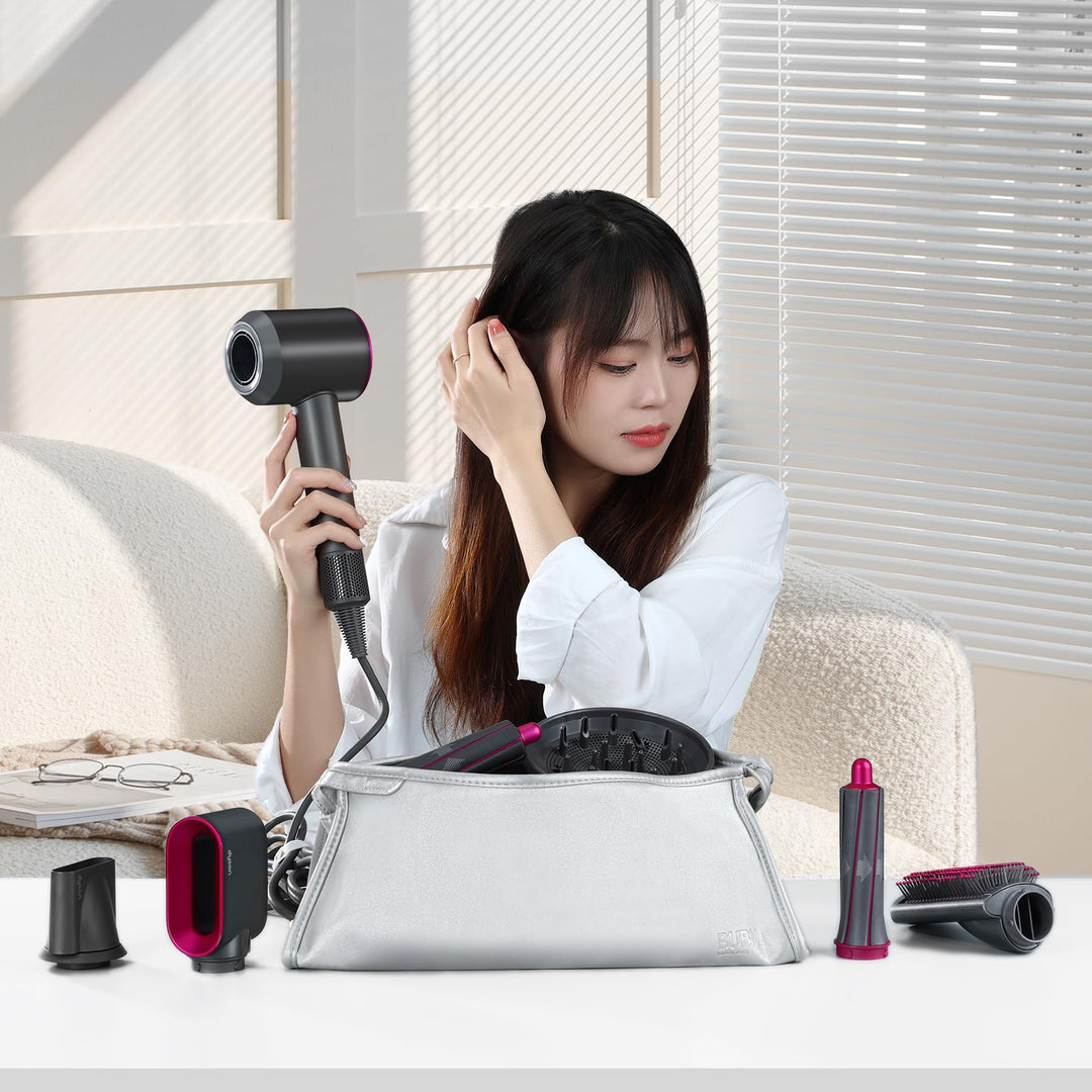 Travel Case for Shark Airwrap/Dyson Curling Iron or Laifen Hair Dryer, Portable Hair Shark Airwrap Waterproof Storage for Dyson Supersonic Styler Accessories Protection Organizer