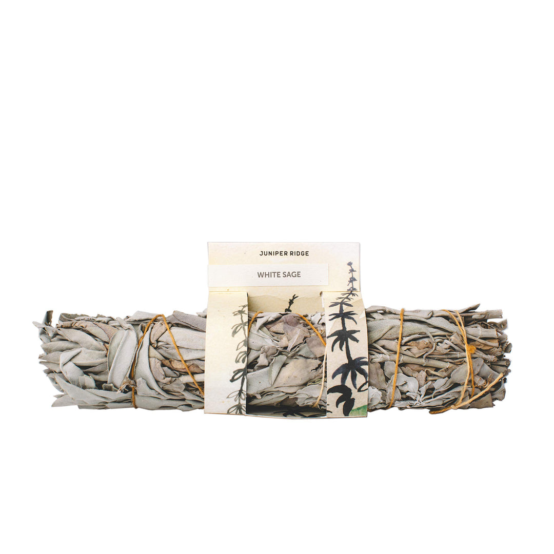 1 California White Sage Ex Large Smudge, Juniper Ridge Wild Harvested Smudge
