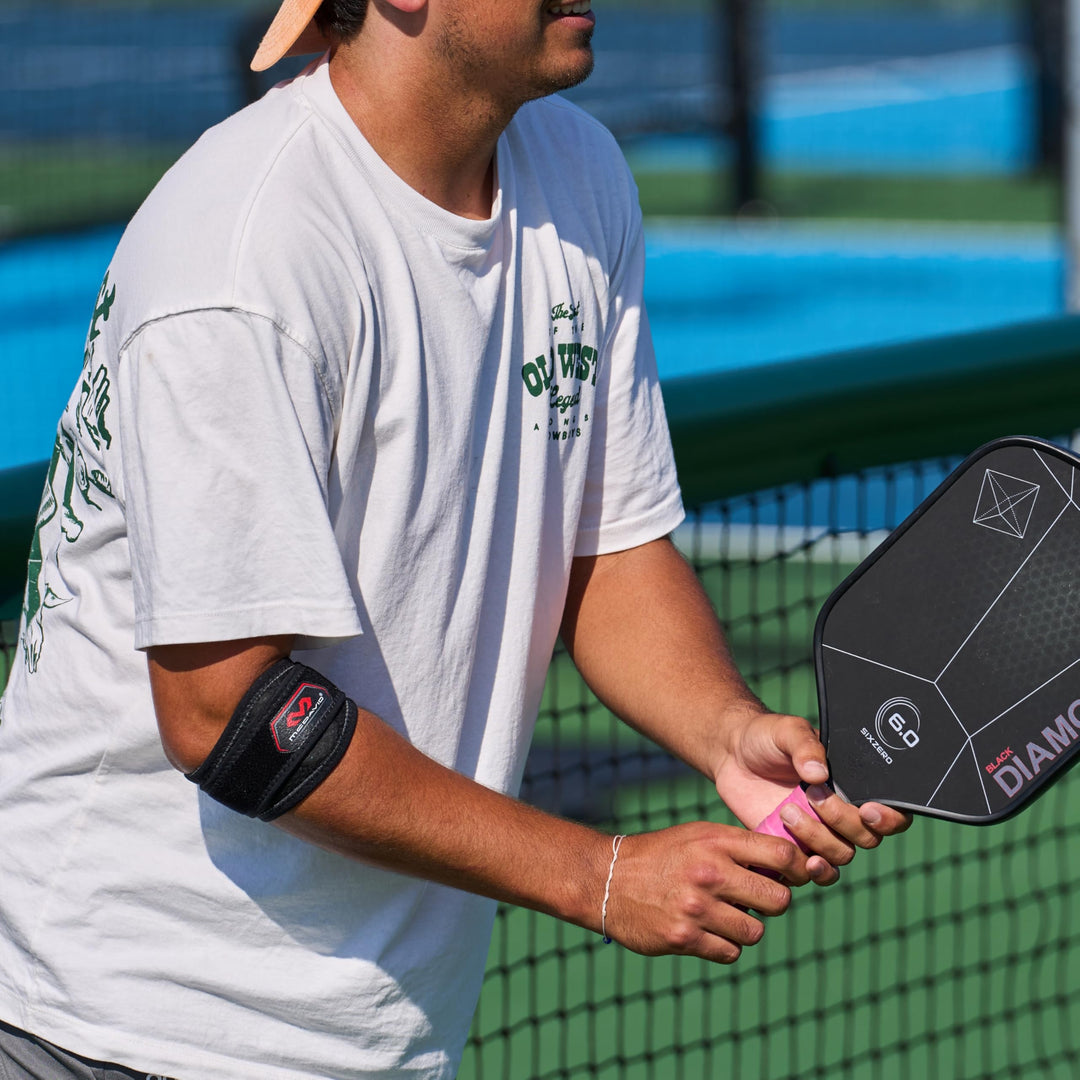 McDavid Dual Pad Elbow Band - Black (Medium)