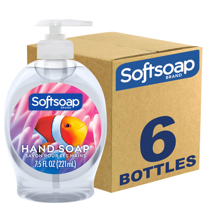 Liquid Hand Soap, Aquarium - 7.5 fluid ounce (Pack of 6)