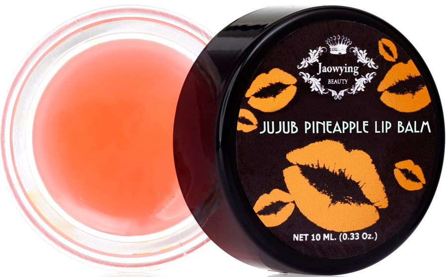 Pineapple Lightening Lip treatment for Dark Lips - Rich shea butter, Softens, Hydrates and Nourishes - Net 0.33 Oz (10 g.)