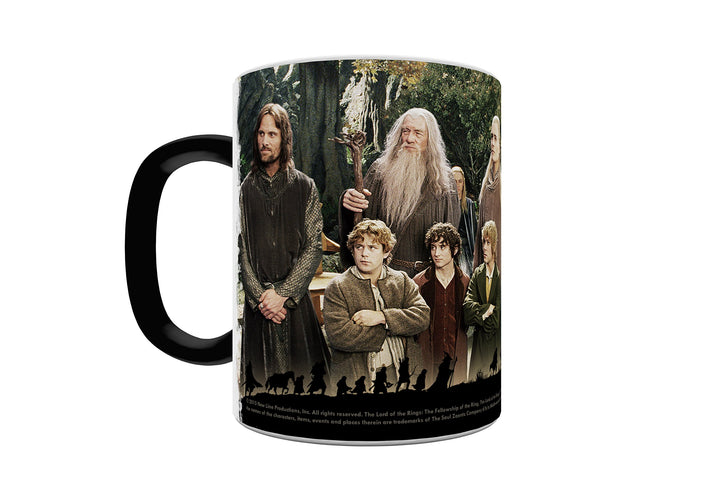 Morphing Mugs Lord of The Rings - The Fellowship - One 11 oz Color Changing Heat Sensitive Ceramic Mug – Image Revealed When HOT Liquid Is Added!