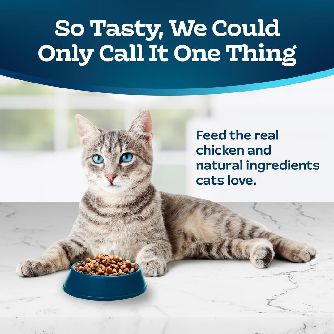 Tastefuls Natural Dry Food for Active Adult Cats, Chicken and Brown Rice Recipe, 15-lb. Bag