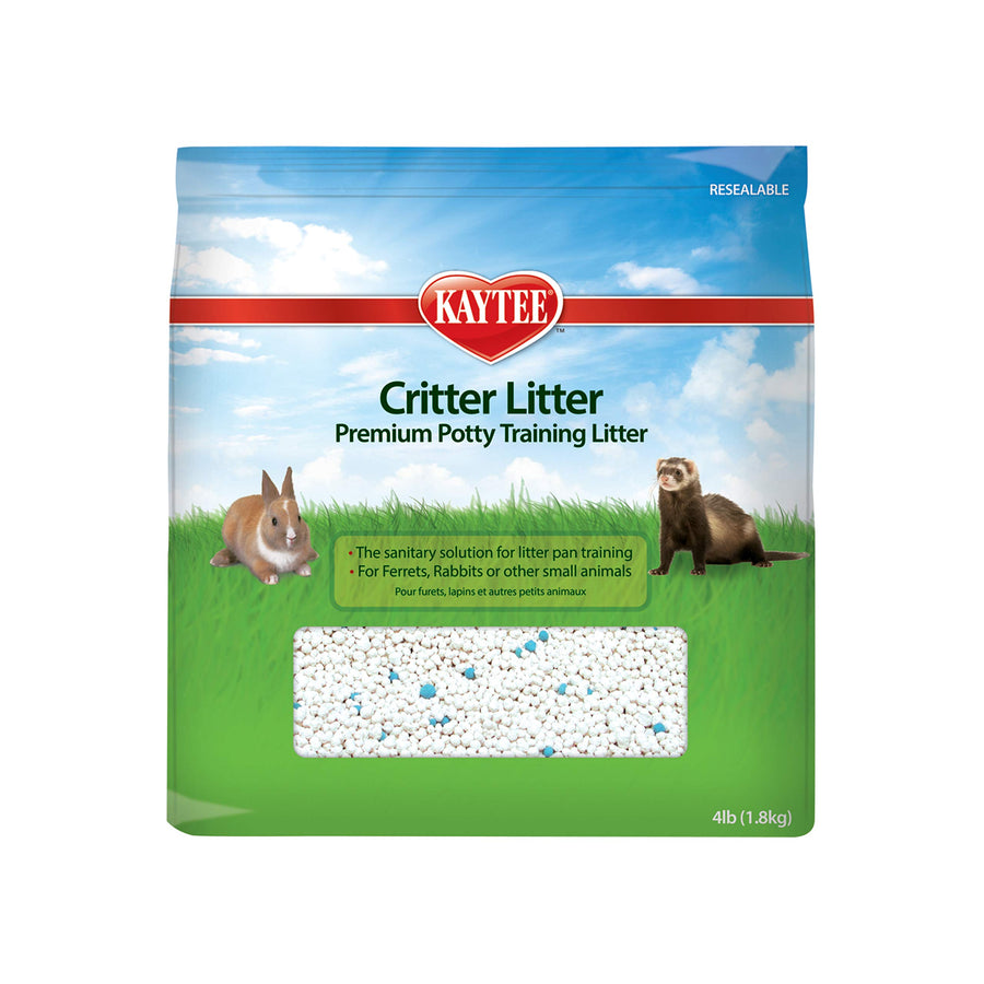 Premium Potty Training Critter Litter for Pet Ferrets, Rabbits & Other Small Animals, 4-Pound