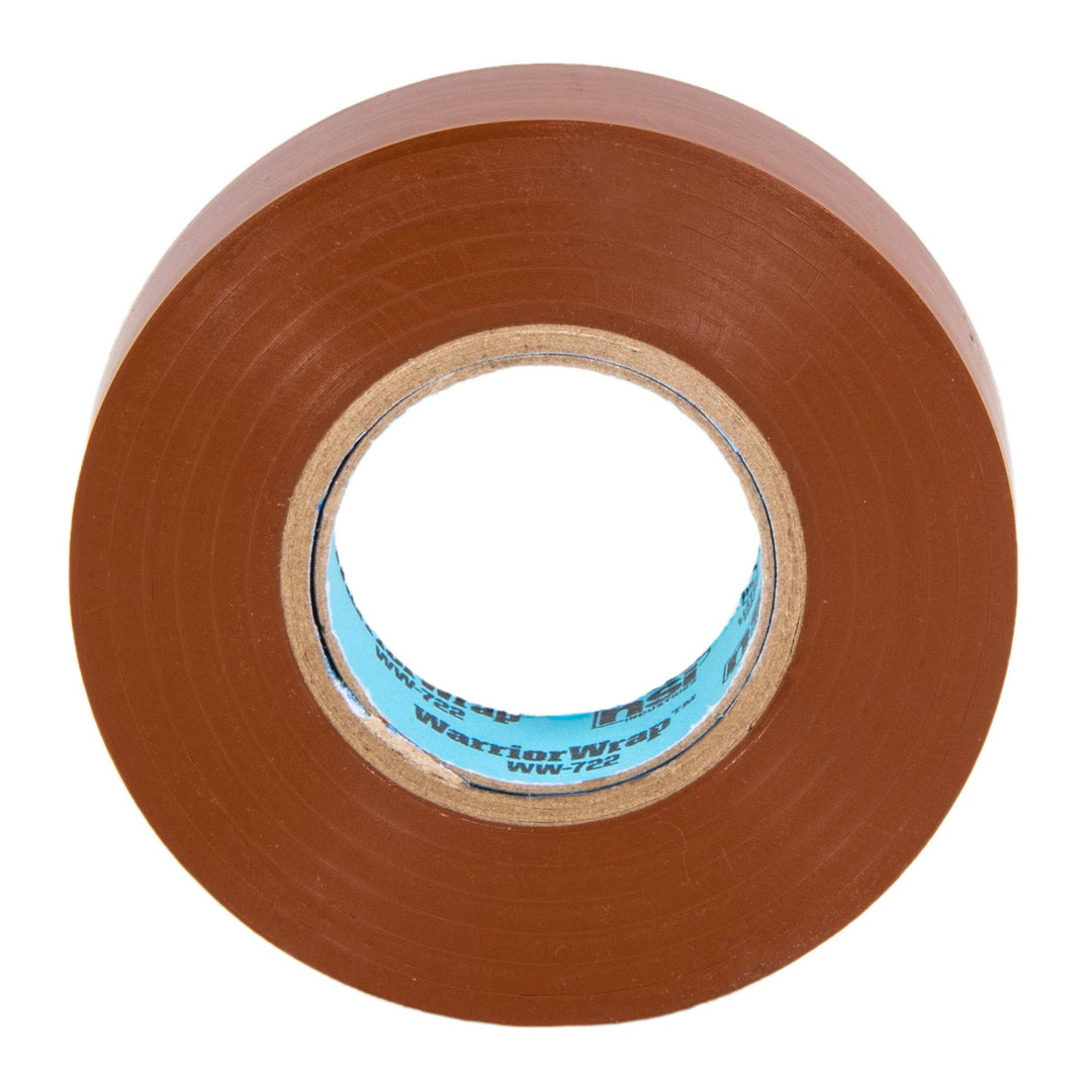 WarriorWrap Select 3/4 in. x 60 ft. 7 mil Vinyl Electrical Tape, Brown