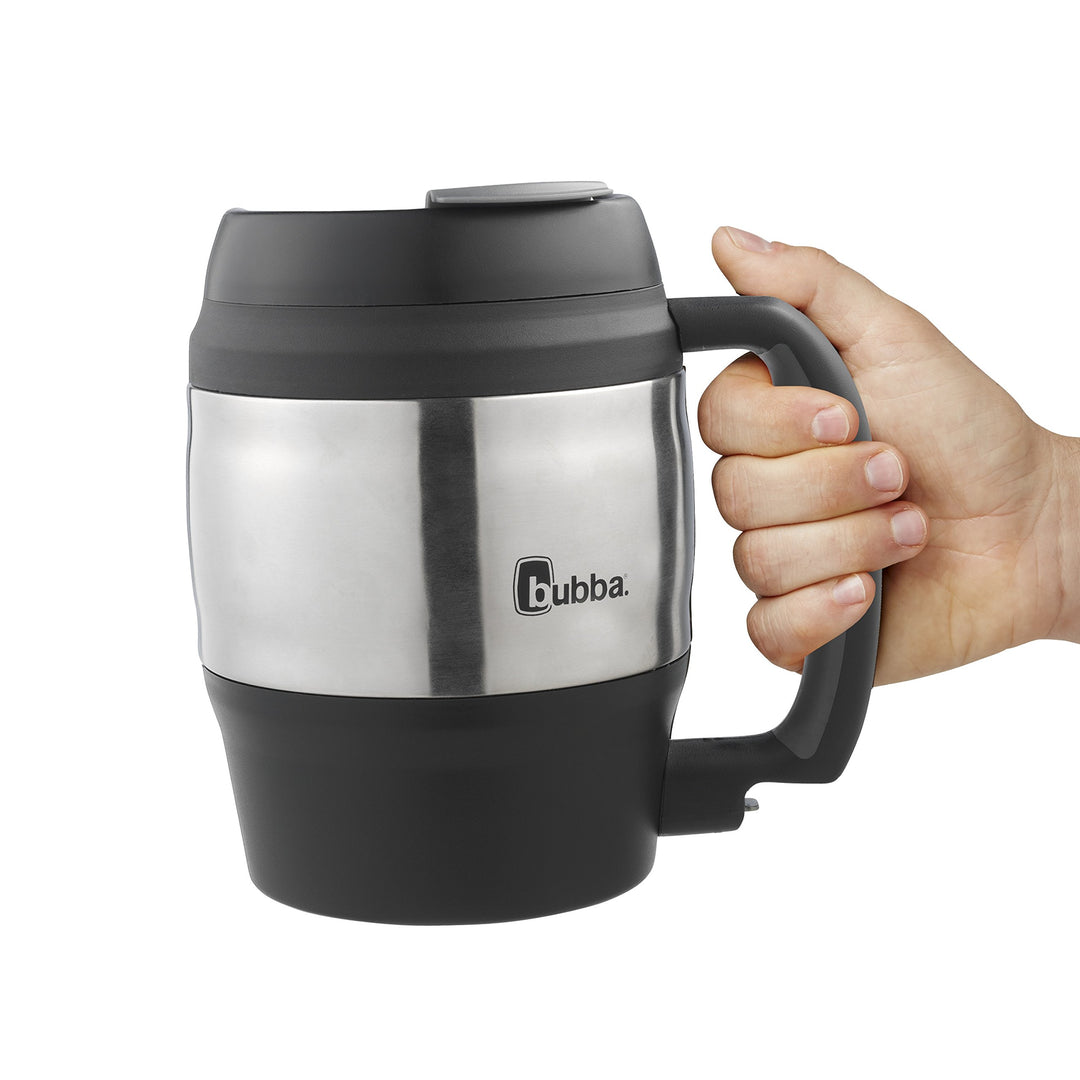 Brands 1953391 Insulated Mug, 1 Count (Pack of 1), Black