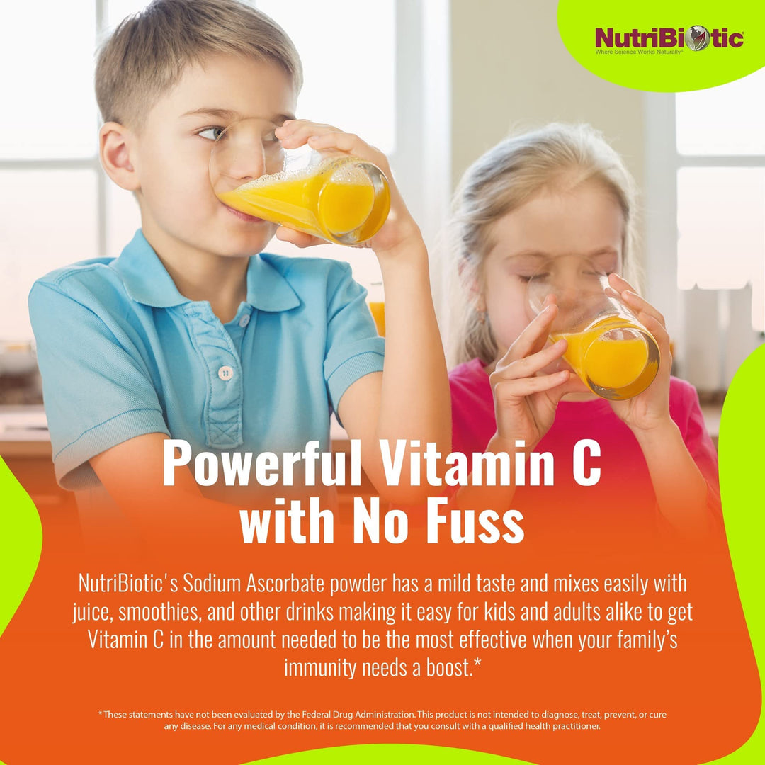 - Sodium Ascorbate Buffered Vitamin C Powder, 16 Oz | Vegan, Non-Acidic & Easier on Digestion Than Ascorbic Acid | Essential Immune Support & Antioxidant Supplement | Gluten & GMO Free
