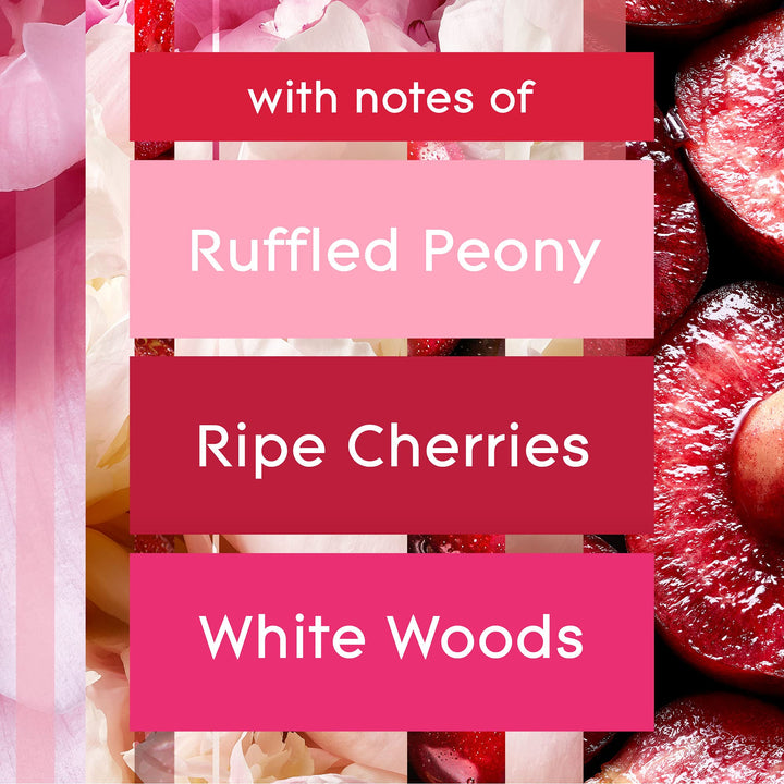 PlugIns Refills Air Freshener, Scented and Essential Oils for Home and Bathroom, Blooming Peony & Cherry, 1.34 Fl Oz, 2 Count
