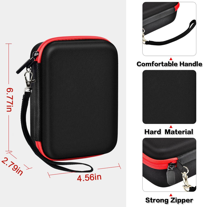 37 Slots USB Flash Drive Case SD Cards Thumb Drive Memory Card Holder SD SDXC SDHC Card Storage Bag Electronic Accessories Organizer for SanDisk/for Samsung|Inland/for PNY(Case Only) (Black)