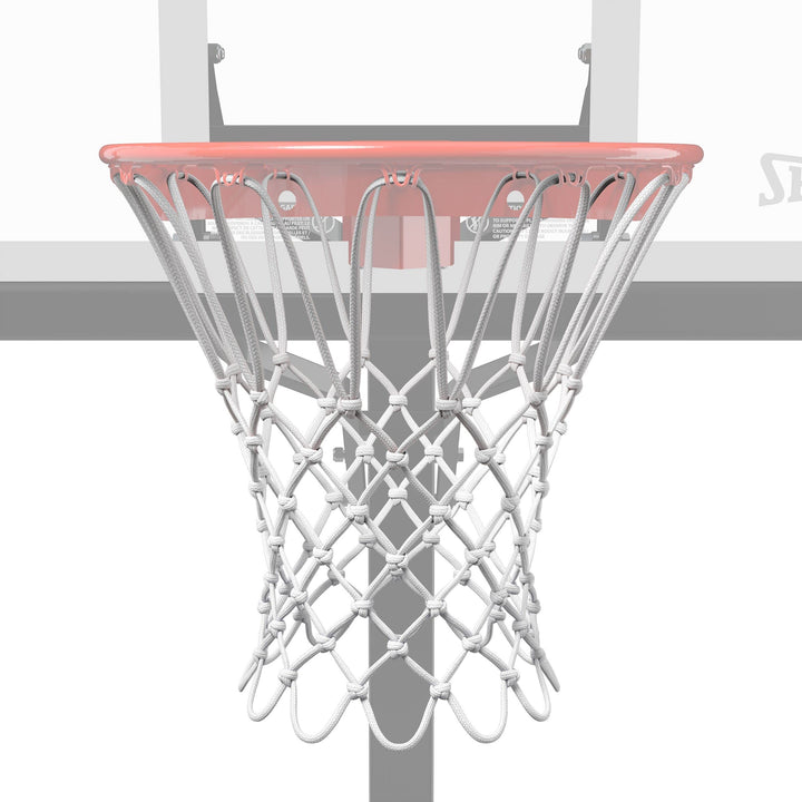 Heavy Duty Basketball Net, White