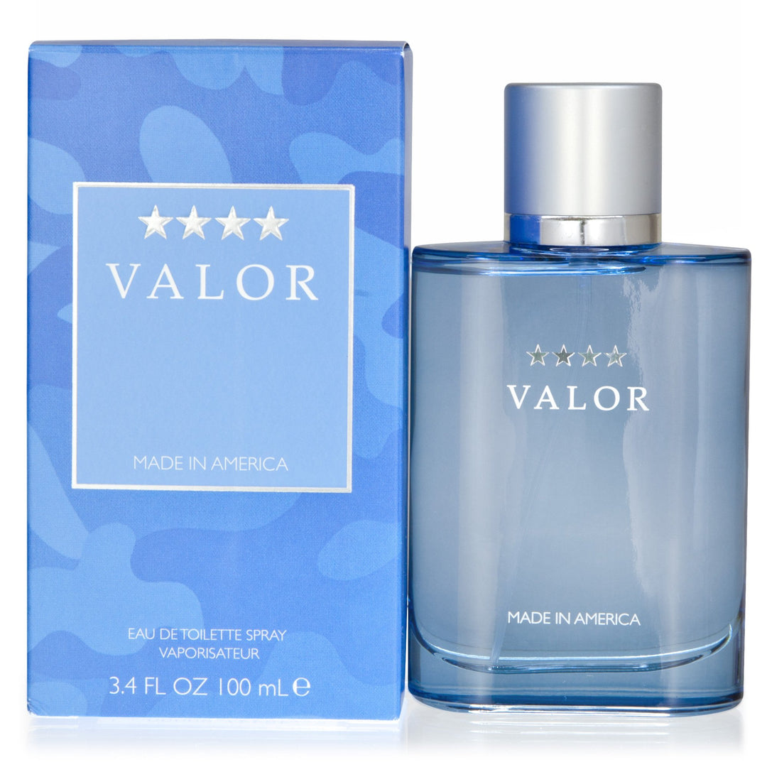 Valor Eau De Toilette Spray 3.4 oz