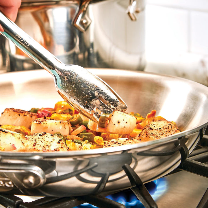 Specialty Stainless Steel Kitchen Gadgets Serving Tongs Kitchen Tools, Kitchen Hacks Silver