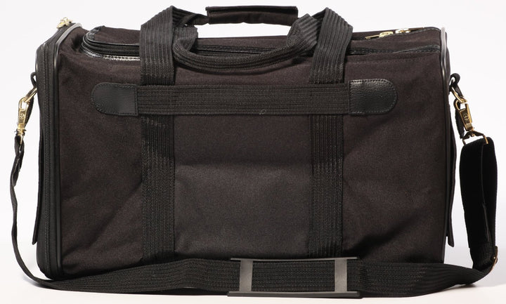 Delta Airlines Travel Pet Carrier, Airline Approved & Guaranteed On Board - Black, Medium