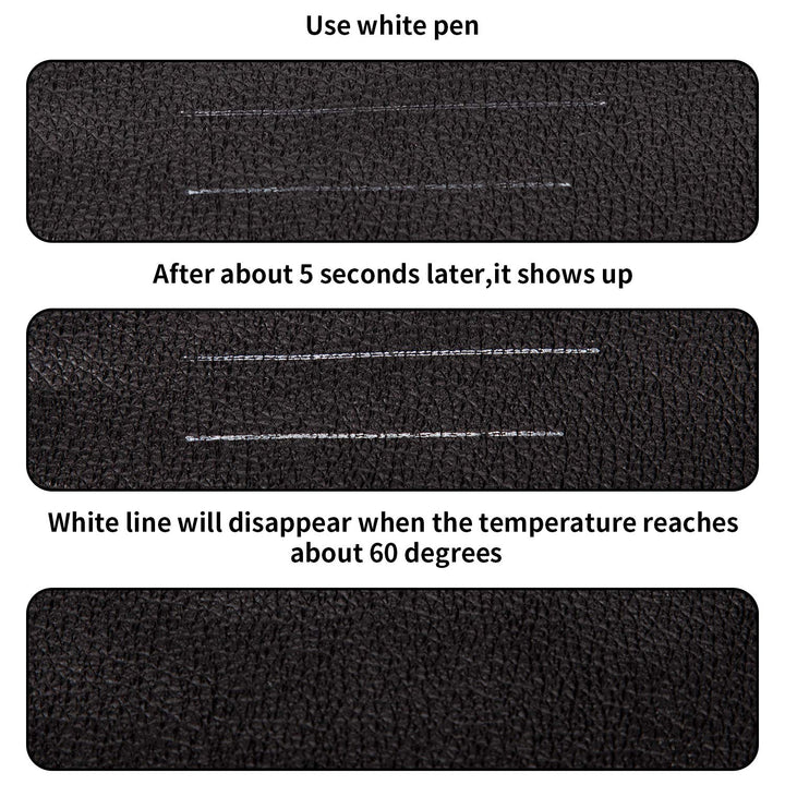 4Pcs Heat Erasable Pens Fabric Marking Pens with Caps with 20Pcs Replaceable Refills for Fabrics, Dressmaking, Quilting Sewing, Tailors Sewing