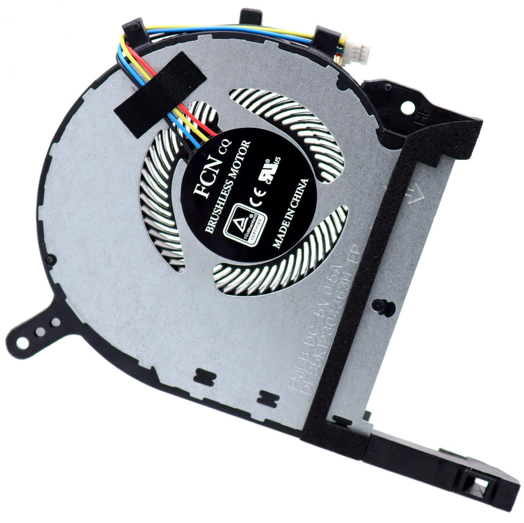 CPU Cooling Fan 13NR00S0M09011 Replacement for ASUS FX506 FX505 FX566 FX705 FX706 FA506 FA706 FX506HF-ES51 FX505DT-AH51 FX505DT-AH51