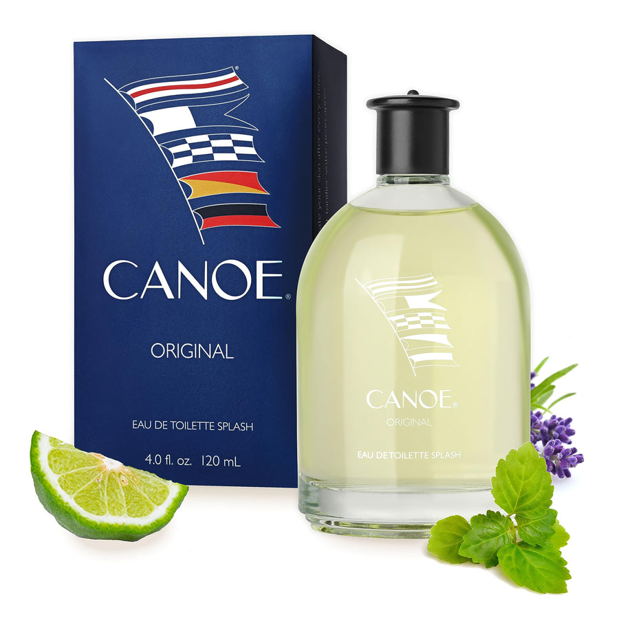 Canoe Eau De Toilette for Men 4 Ounce