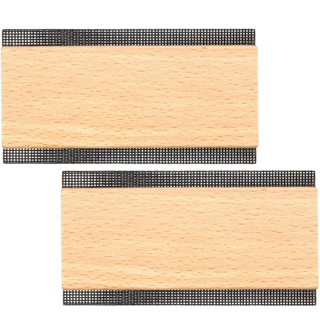 2 Pack Wool Comb Sweater Cashmere Comb Removes Pills and Fuzz from Clothing Pill Remover for Scarves, Wool Coats, Pant Legs, Knits and Woolens
