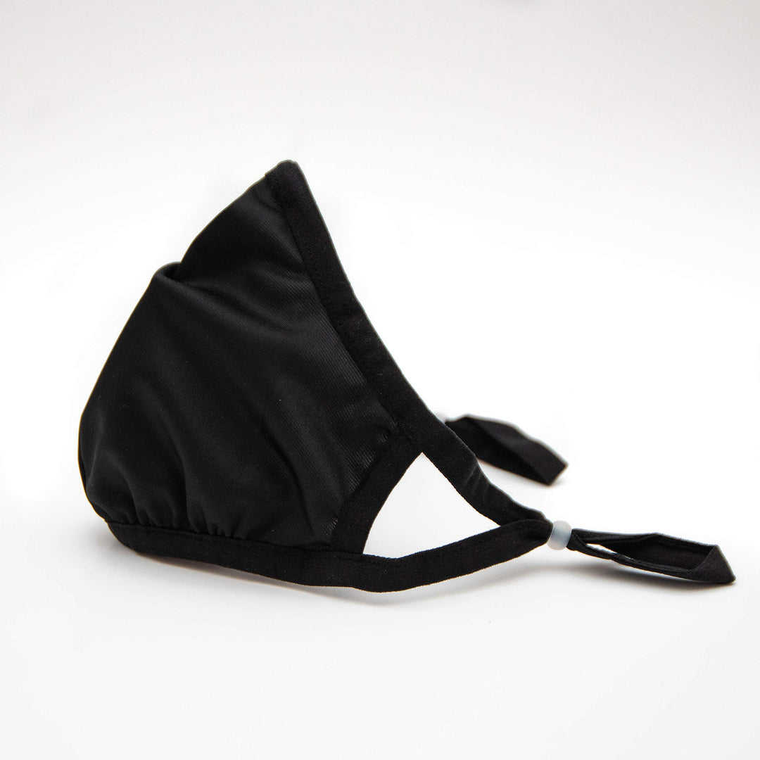 Goody Adjustable Fit Mask With Replaceable Filter, Adult/unisex, Black, Pack Of 1