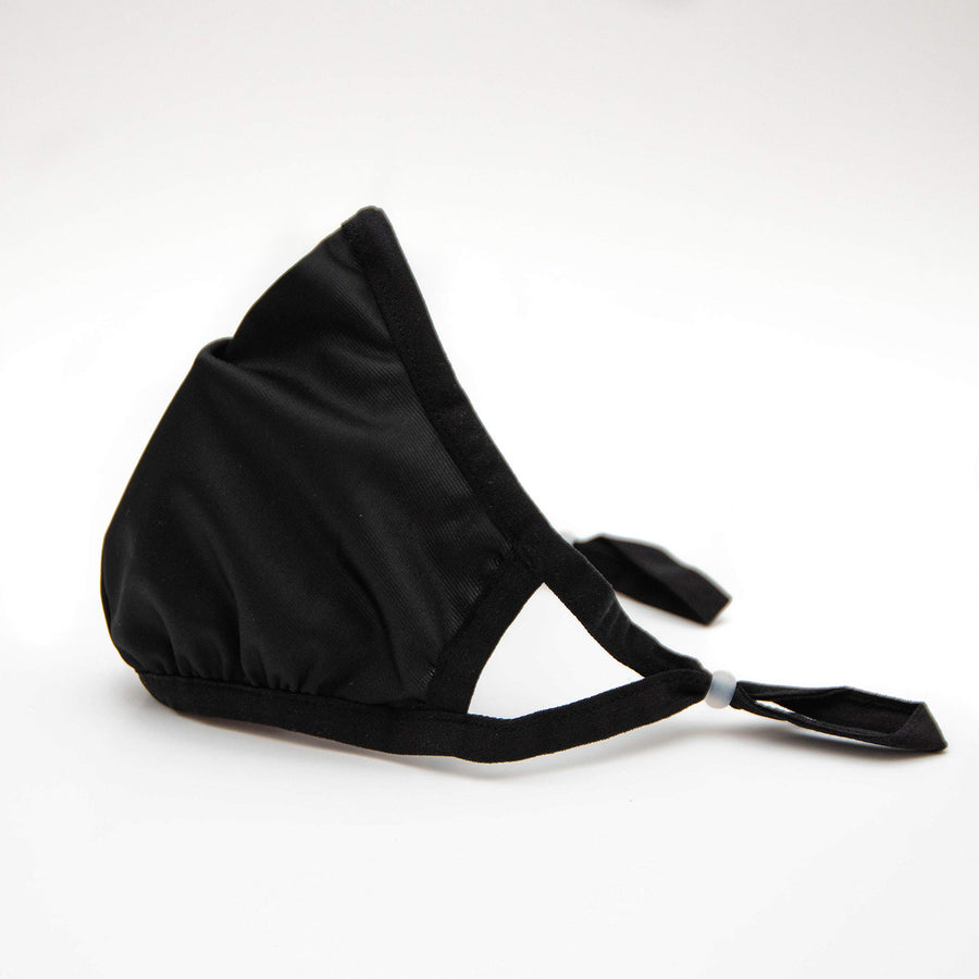 Goody Adjustable Fit Mask With Replaceable Filter, Adult/unisex, Black, Pack Of 1